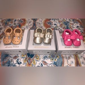 Newborn Freshly Picked moccs.